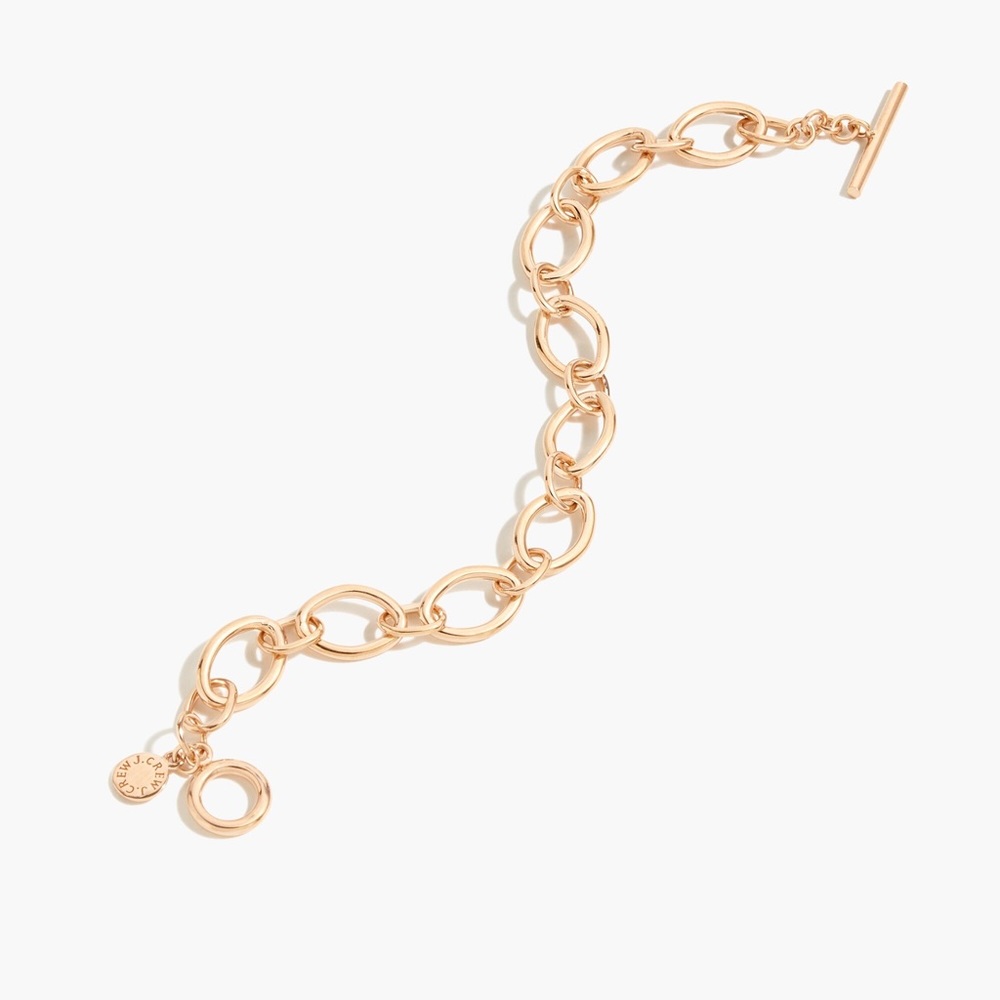 jcrew demi fine 14k rose gold plated bracelet new